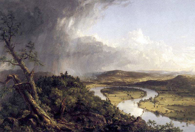 View from Mount Holyoke Northamptom Massachusetts
